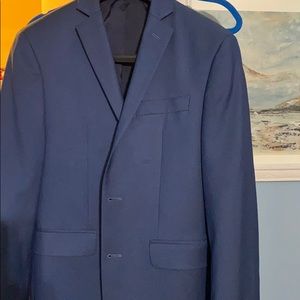 Navy suit jacket